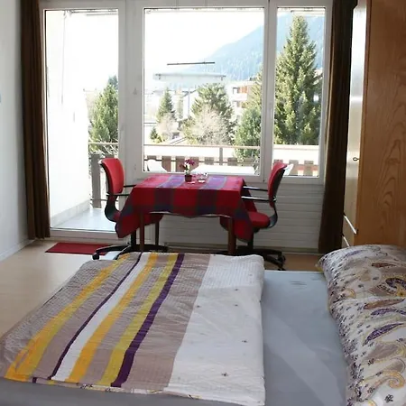 Microappartment With Bath And Cozy Balcony Davos Exterior photo
